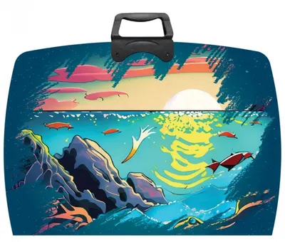 Geantă pentru desene tehnice Spree Art - Sunset, 38 х 55 cm