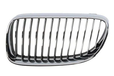Grila radiator Stanga potrivit BMW 3 (E92), 3 (E93) 1.6-4.4 2006-2013 pana in 2013 - (convertibil; versiune coupe, crom/negru)