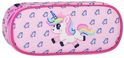 Penar școlar Starpak Pixel Unicorn - 1 Fermoar