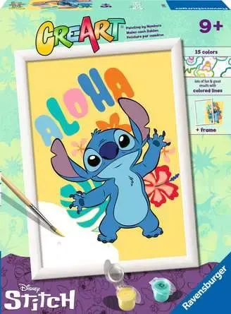 Kit de pictură după numere Ravensburger CreArt - Aloha Stitch