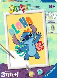 Kit de pictură după numere Ravensburger CreArt - Aloha Stitch