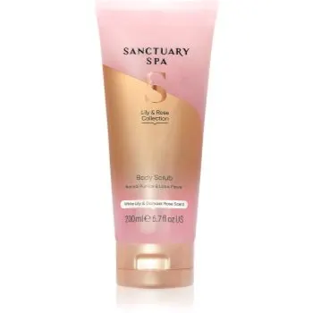Sanctuary Spa Lily & Rose Collection gel exfoliant cu efect de netezire