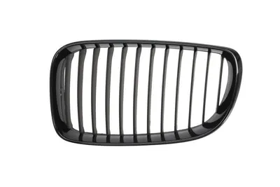 Grila radiator Stanga potrivit BMW 1 (E81), 1 (E82), 1 (E87), 1 (E88) 1.6-3.0 2004-2013 pana in 2013 - (negru)