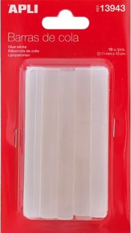 Batoane silicon pentru lipit APLI – ø 11 х 10 cm, 10 bucati