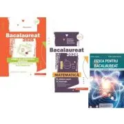 Pachet Bacalaureat 2026. Limba si literatura romana, Matematica M-stiintele-naturii si M-tehnologic si Fizica
