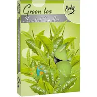 Set Lumanari Tip Pastila Aroma Ceai Verde 6 buc.
