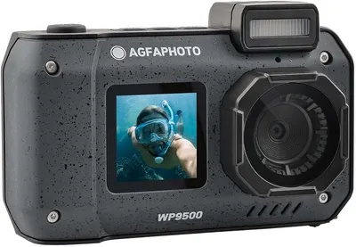Aparat foto subacvatic compact AgfaPhoto - Realishot WP9500, 24 MPx, negru