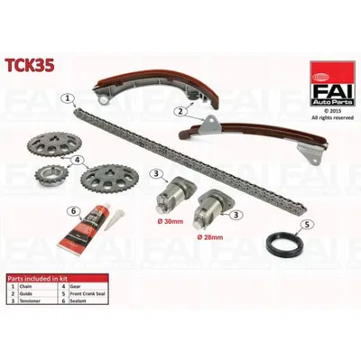 kit lant de distributie FAI AutoParts TCK35