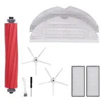 Set accesorii PAA-home compatibile Roborock S7 Pro Ultra, filtru 2 buc, perie tambur 1 buc, perie laterala alba 2 buc, lavete microfibra 2 buc,1 set u