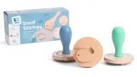 Stampile din lemn pentru nisip, BS Toys