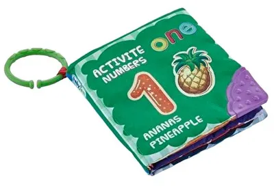 Carte moale BabyJem - Baby's First Book, fructe