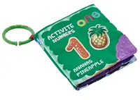 Carte moale BabyJem - Baby's First Book, fructe