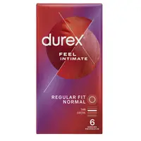 Prezervative Durex Feel Intimate, Reckitt Benckiser | 6 buc