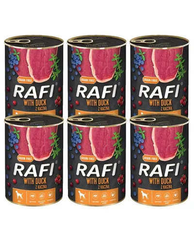 DOLINA NOTECI RAFI Hrana umeda caini adulti, cu rata 6x800 g