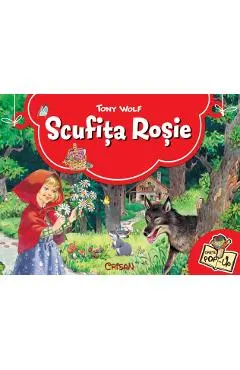 Scufita Rosie. Carte Pop-up