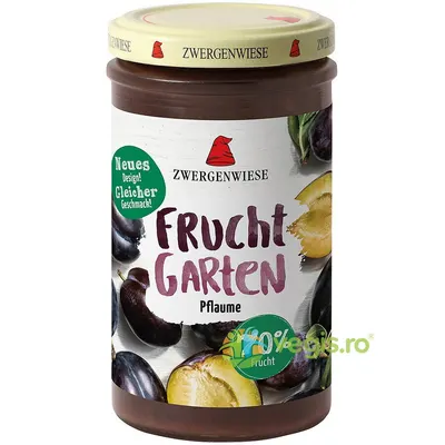 Gem de Prune Indulcit cu Nectar de Agave Ecologic/Bio 225g