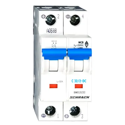 Intreruptor automat C32/2-curent continuu DC