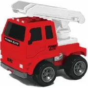 Vehicule cu Frictiune, Scara 1/43, 10cm, Macara Rosie