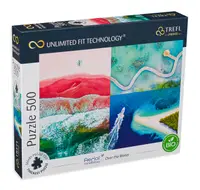 Puzzle Trefl din 500 de piese - Aventuri pe apă