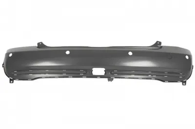 Bara spate cu 4 gauri senzori parcare, cu locas, grunduita potrivit MINI ONE COOPER R50, R52, R53 2004-2006