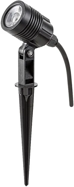 Spot de grădină cu LED Rabalux - Turda 7060, IP 65, F, 3 W, 230 V, 260 lm, 4000 k, negru