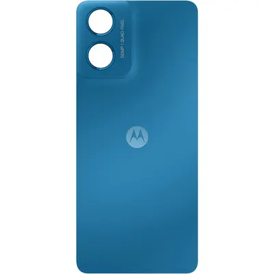 Capac Baterie Motorola Moto G04s, Albastru (Satin Blue), Service Pack 5S58C24269