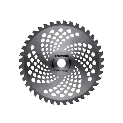 Disc motocoasă 40T cu Vidia 255x25,4x1,3 mm ROTOR