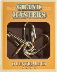 Puzzle metalic de logică Eureka - Grand Masters Quintuplets