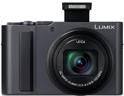 Cameră foto compactă Panasonic - Lumix DC-TZ300, argintiu închis