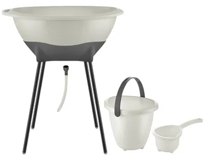 Set de baie elegant de la 3 piese BabyJem - Sand Beige