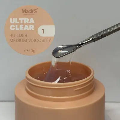 Gel Constructie Medium Ultra Clear 15gr Macks - DP15-MKS