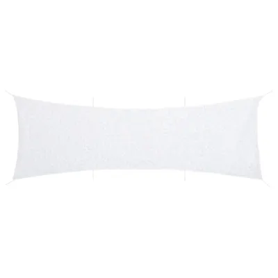 vidaXL Plasă de camuflaj cu geantă de depozitare, alb, 613x138 cm