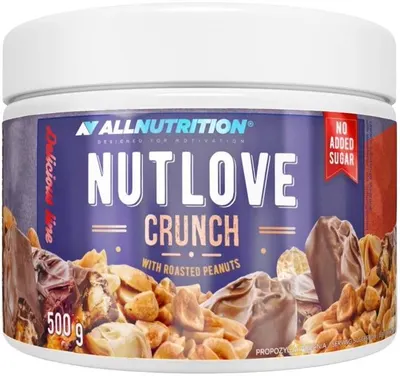 Nutlove Cremă dietetică tartinabilă, ciocolată cu arahide, 500 g, AllNutrition