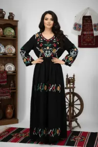 Rochie Traditionala cu broderie Adnana 2