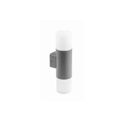 Corp de iluminat pentru exterior - Garden fixture CORTA-AUD,2xE27,2xMAX.25W,IP44,AC220-240V,50-60Hz,wall lamp straight up and down,anthracite