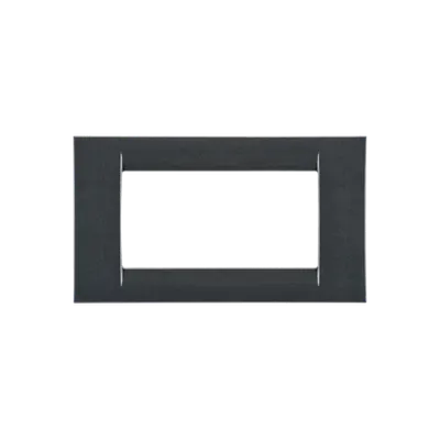 Placa ornament Virna - tehnopolimer gloss finish - 4 module- METALLIC SLATE - SYSTEM