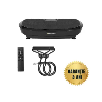 Aparat vibromasaj TECHFIT MSGFIT, cu telecomanda si corzi de antrenament