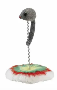 Pet Expert Jucarie Soarece Blana Cu Arc ANI 5030
