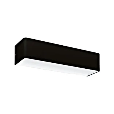 Wall luminaire Sania 3 12W 3000K black, white IP20