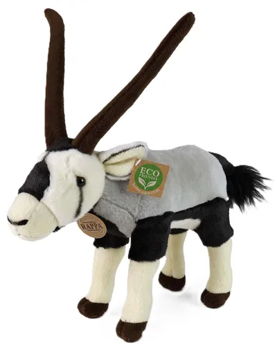 Jucărie de pluș Rappa Eco friends - Antilopa oryx, 28 cm