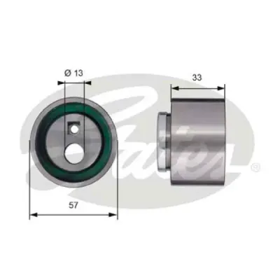 Rola intinzator, curea distributie GATES T41258