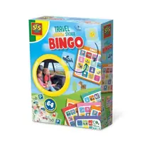 Joc bingo de copii cu stickere - set de calatorie