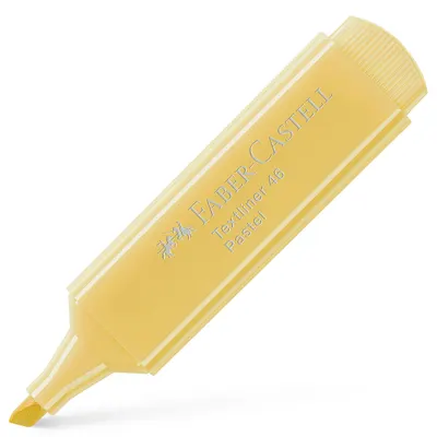 Marcator text Faber-Castell 1546 - Galben deschis pastelat