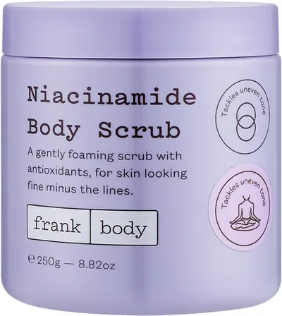 Frank Body Scrub pentru corp cu niacinamidă, 250 g