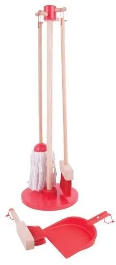 Set de joaca Bigjigs - Set pentru curatenie