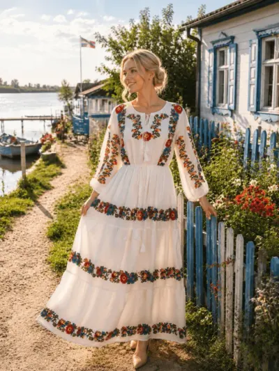 Rochie Traditionala Viviana 3