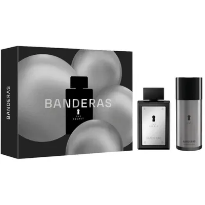 Caseta Cadou Barbati Antonio Banderas, Apa de Toaleta 100 ml, Deodorant Spray 150 ml