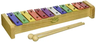 Xilofon metalic Vilac, 12 note