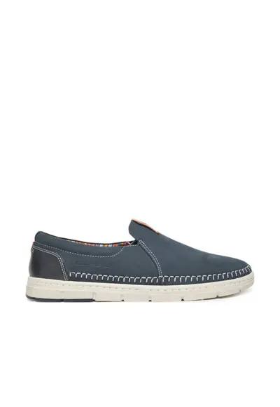 Pantofi barbati - bleumarin - piele naturala - 69874 - Bleumarin