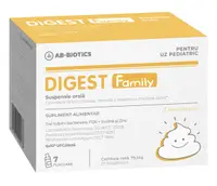 Digest Family Suspensie Orala, 7 flacoane – Ab-Biotics